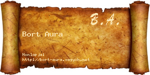 Bort Aura névjegykártya